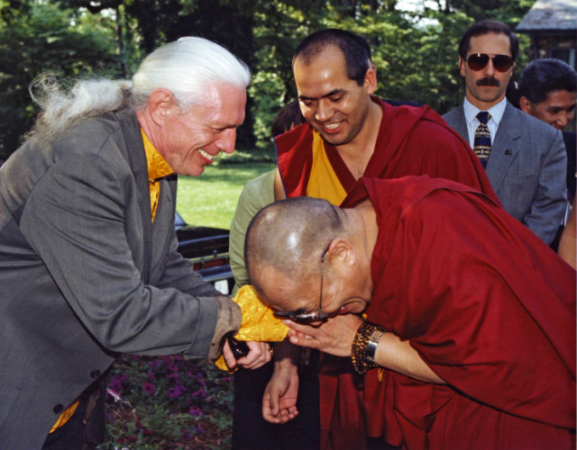 Glenn Mullin and the Dalai Lama 1998 Atlanta, Jose correction.jpg
