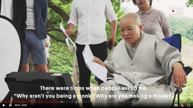 In Korea, a Buddhist Monk Makes Movies의 한 장면.jpg