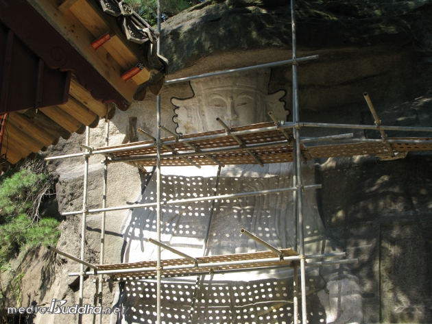 ¸¶¾ÖºÒ º¸¼ö¸¦ À§ÇØ ±¸Á¶¹°ÀÌ ¼³Ä¡µÆ´Ù.