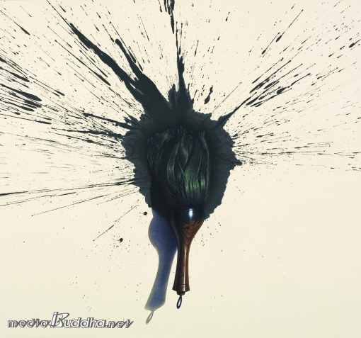 ������, BRUSH  Oil on Korean Paper 150&times;140cm 2008