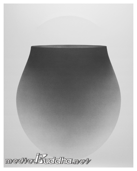 ������_The One is the All, the All is the One_120x150cm_Graphite, Embossment on paper_2008