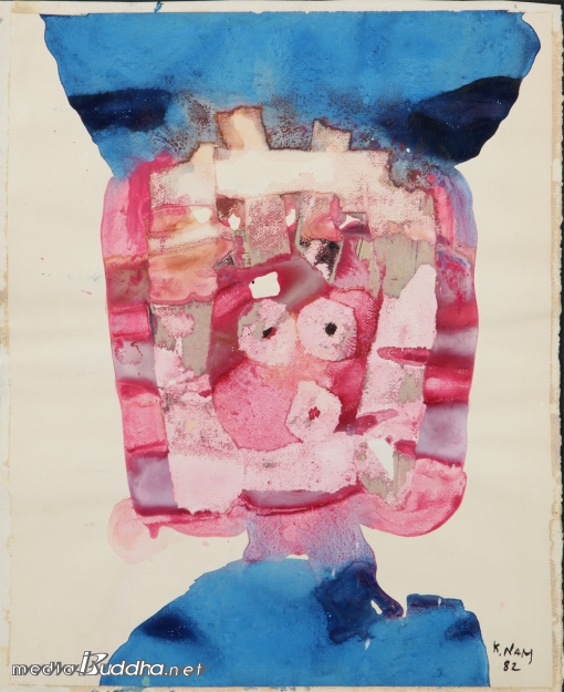 untitled ̿ äLight color on paper 40.5x32.5cm 1982